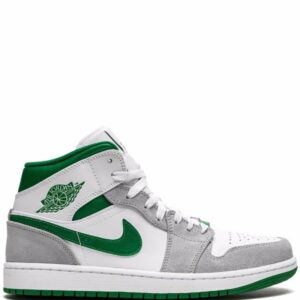 Air Jordan 1 Mid SE "Grey/Pine Green/White"