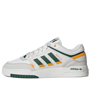 Alternative view of Adidas originals Drop Step Low 'Grey White Green Yellow
