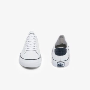 Alternative view of Lacoste Gripshot Leather Sneakers White / Navy