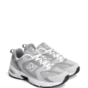 Alternative view of New Balance 530 suede low-top sneakers light grey/white