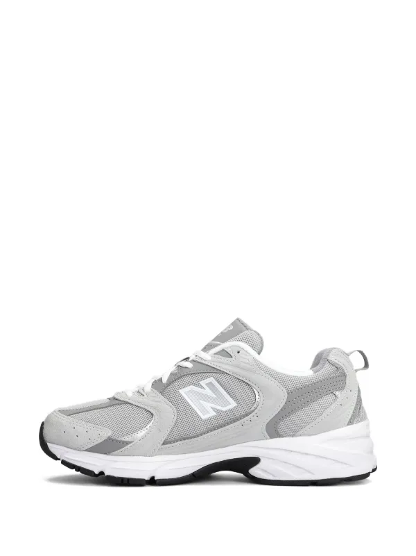 New Balance 530 suede low-top sneakers light grey/white - Image 3