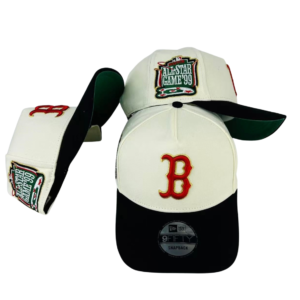 New Era Boston Red Sox All Star Game 1999 Chrome Throwback Two Tone Edition 9Forty a Frame SnapBack Cap
