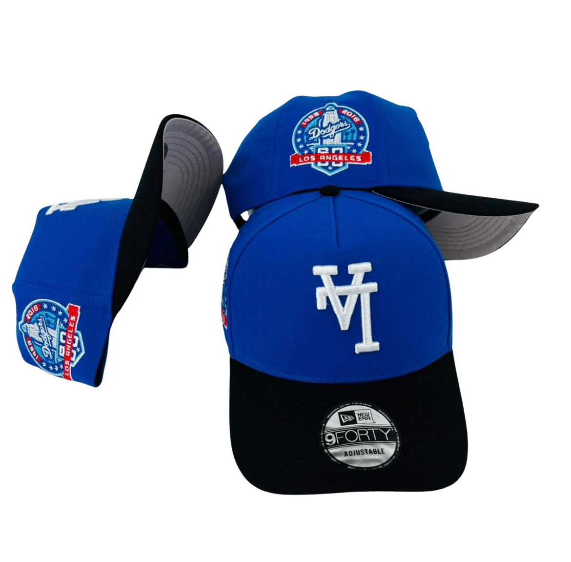 New Era Los Angeles Dodgers Upside Down Logo Snapback